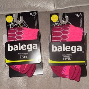 Balega antimicrobial socks size small No Show Sock